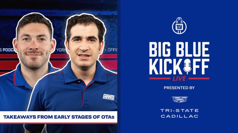 Takeaways from Early Stages of OTAs Big Blue Kickoff New York Giants