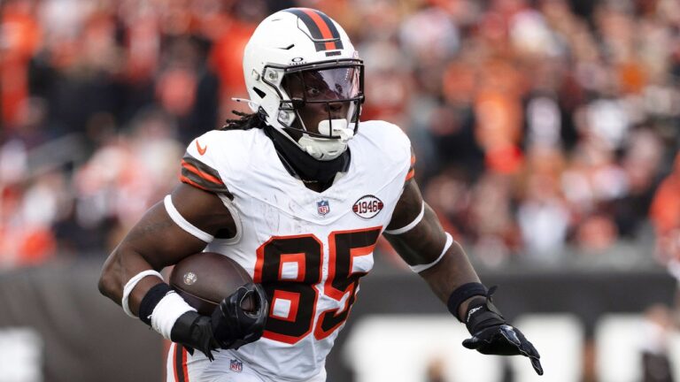 TE David Njoku Best Career Highlights LA Chargers