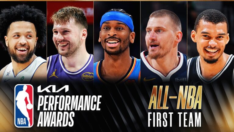 The 2025-26 Kia All-NBA First Teams Best Moments