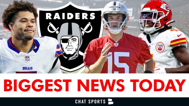 The BIGGEST Raiders News Of The Day