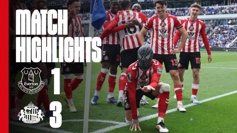 The Lads Fight Back In Dramatic Second Half Everton 1 – 3 Sunderland Premier League Highlights