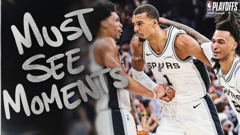 The Most ELECTRIC Spurs Plays of the Postseason