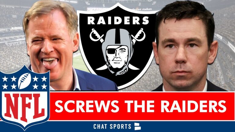 The NFL Is SCREWING The Raiders AGAIN!