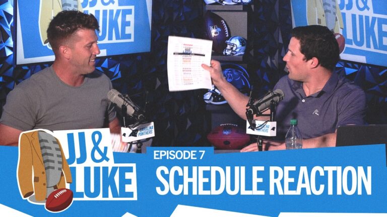 The NFL Schedule is OUT! JJ and Luke Ep. 7 Carolina Panthers