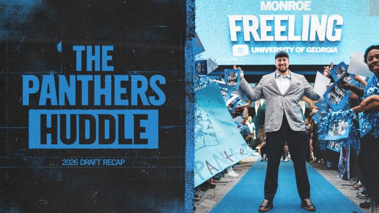The Panthers Huddle: Draft Recap with Dan Morgan and Robert Hunt Carolina Panthers