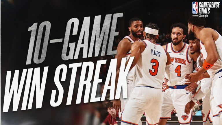 The TOP Plays of the Knicks 10-Game Playoff Win Streak