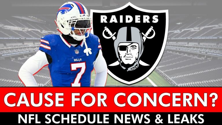 These Raiders Rumors Are CAUSE FOR CONCERN On Taron Johnson NFL Schedule News