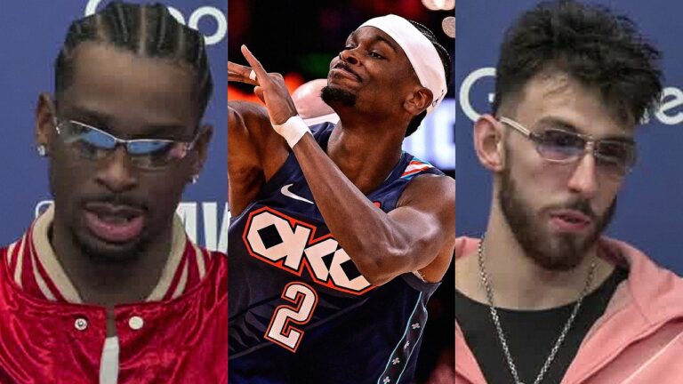 They know how to win basketball games SGA on the Thunder Bench Coming Up Big in Game 2