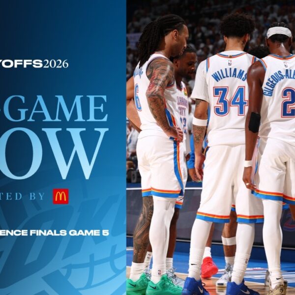 Thunder Takes 3-2 Series Lead over Spurs 2026 Playoff Post Game Show Presented by McDonald’s