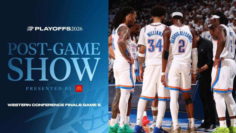 Thunder Takes 3-2 Series Lead over Spurs 2026 Playoff Post Game Show Presented by McDonald’s