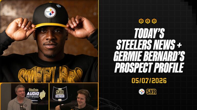 Today’s Steelers News Germie Bernard’s Prospect Profile SNR Drive (May.7) Pittsburgh Steelers