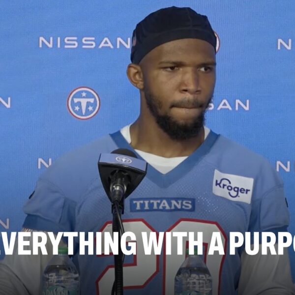 Tony Pollard Press Conference Tennessee Titans
