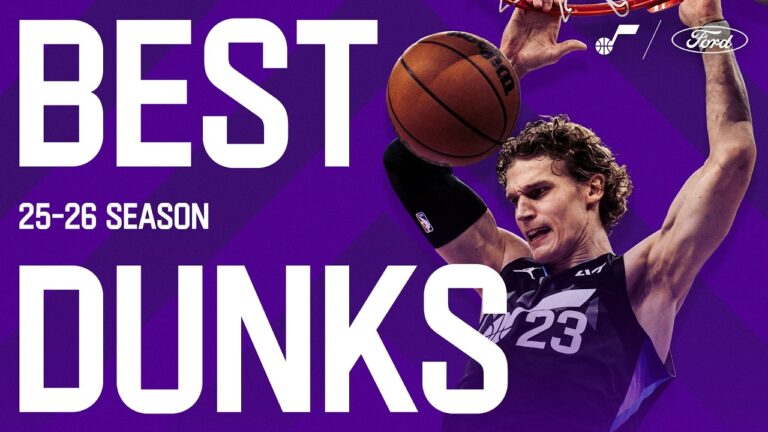 Top Dunks of the 2025-26 Season UTAH JAZZ