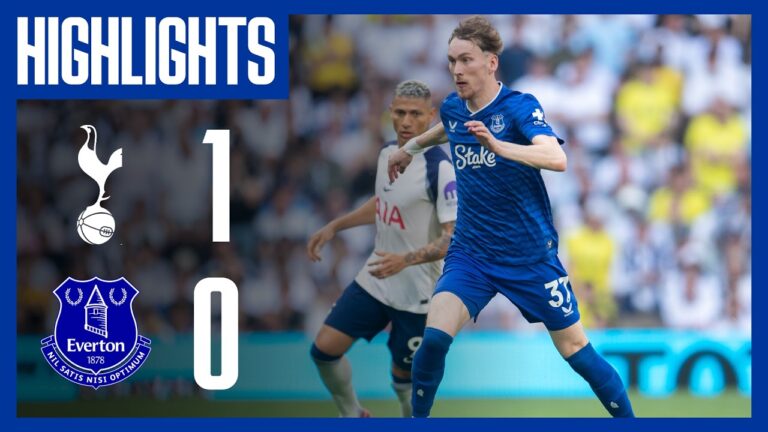 TOTTENHAM 1-0 EVERTON Premier League highlights