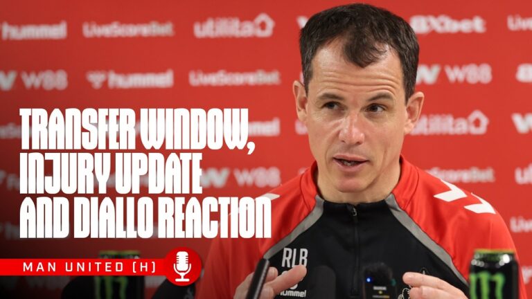 Transfer Window, Injury Update and Amad Diallo Reaction Le Bris Press Conference: Part Two