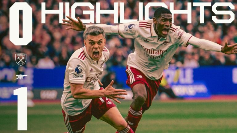 TROSSARD SENDS US FIVE POINTS CLEAR HIGHLIGHTS West Ham vs Arsenal (0-1) Premier League