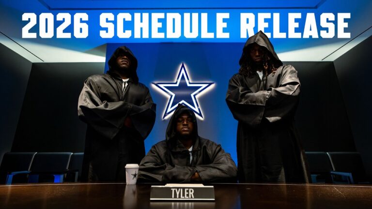 Tyler Takeover Dallas Cowboys Schedule Release 2026