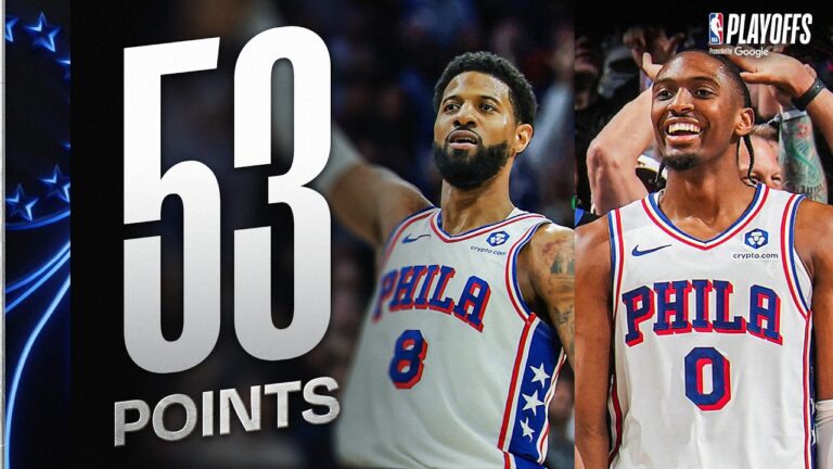 Tyrese Maxey (30) & Paul George (23) Help Force A GAME 7 vs Celtics April 30, 2026