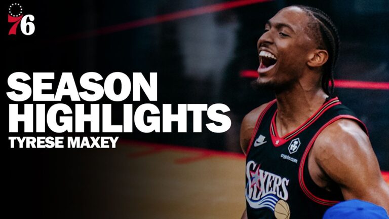 Tyrese Maxey Keeps On LEVELING UP 2025-26 Season Highlights