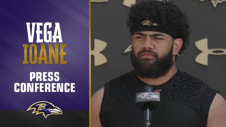 Vega Ioane: ‘It’s Definitely a Feeling of Being Blessed’ Baltimore Ravens