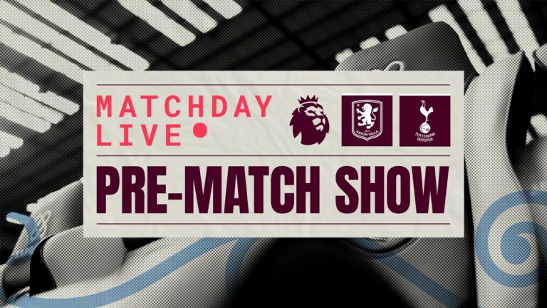 VILLA v SPURS MATCHDAY LIVE AVLTOT