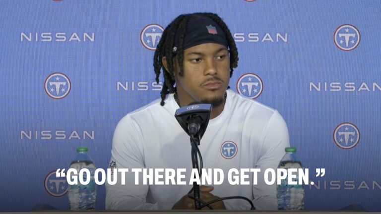 Wan’Dale Robinson Talks About Connection with Cam Ward Tennessee Titans