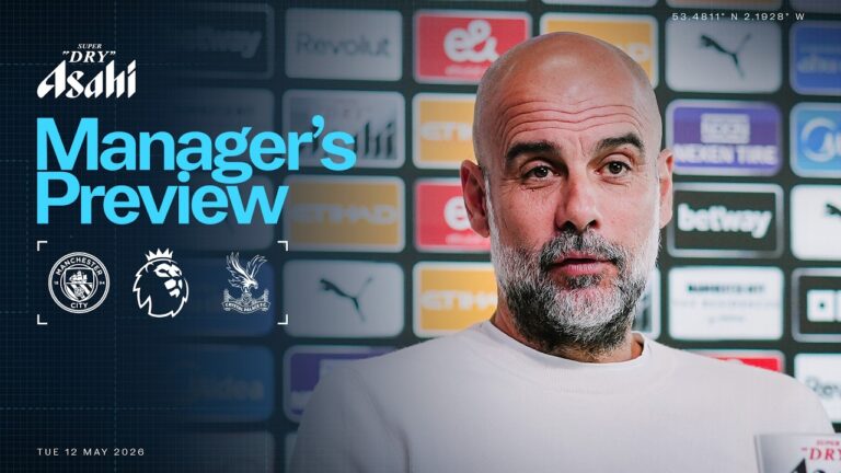 WATCH LIVE! MANEGRS PREVIEW Pep Guardiola Press Conference Crystal Palace (H) Premier League