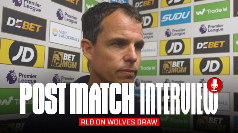 We are disappointed, but we reacted well Régis Le Bris On Wolves Draw Post-Match Interview