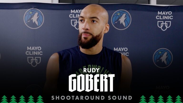We Cant Let Go Of The Rope. Stay Locked In. Rudy Gobert Shootaround Sound 05.08.26