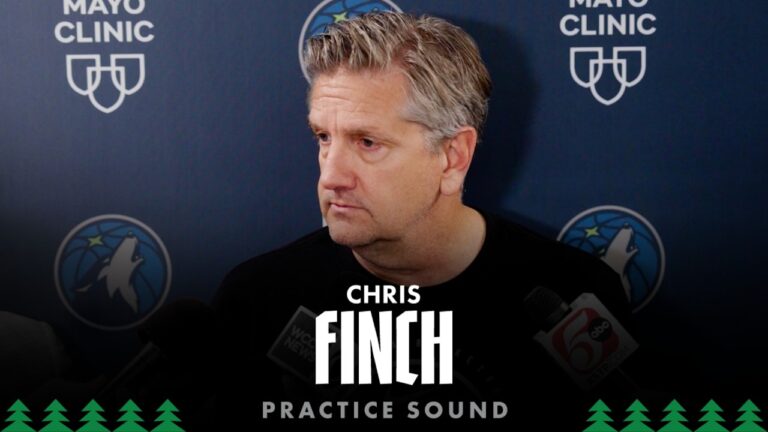 We Got To Focus On A Big Start. Chris Finch Practice Sound 05.14.26