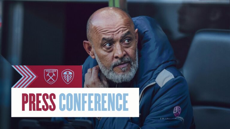 We Have To Bounce Back! Nuno Espírito Santo’s Press Conference West Ham v Leeds