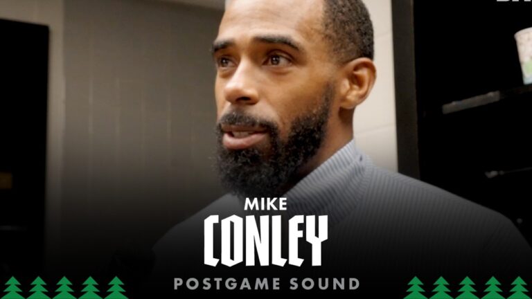 We Need To Be Ready To Match Their Aggression On Friday. Mike Conley Postgame Sound 05.06.26