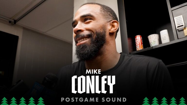 We Played Hard On Both Ends. Mike Conley Postgame Sound 05.04.26