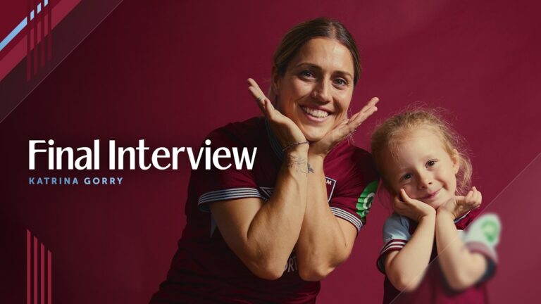 We Will Cherish These Moments! Katrina Gorrys Final Interview as a Hammer