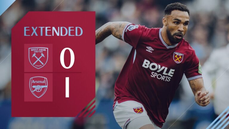 West Ham 0-1 Arsenal Premier League Extended Highlights