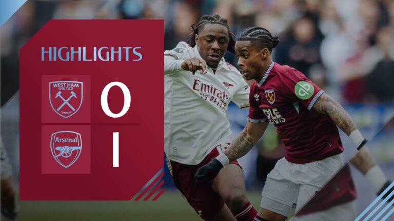 West Ham 0-1 Arsenal Premier League Highlights