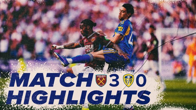 West Ham United 3-0 Leeds United Premier League