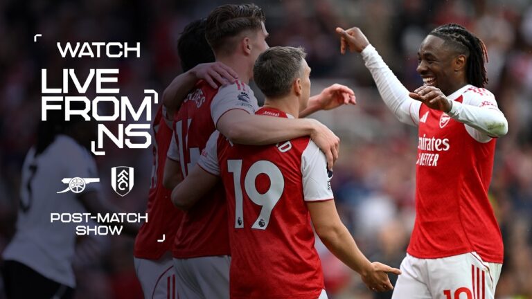WHAT A PERFORMANCE AT EMIRATES STADIUM Live From N5 Arsenal 3 – 0 Fulham PL Post-match