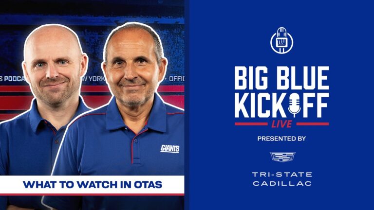 What to Watch in OTAs Big Blue Kickoff Live New York Giants