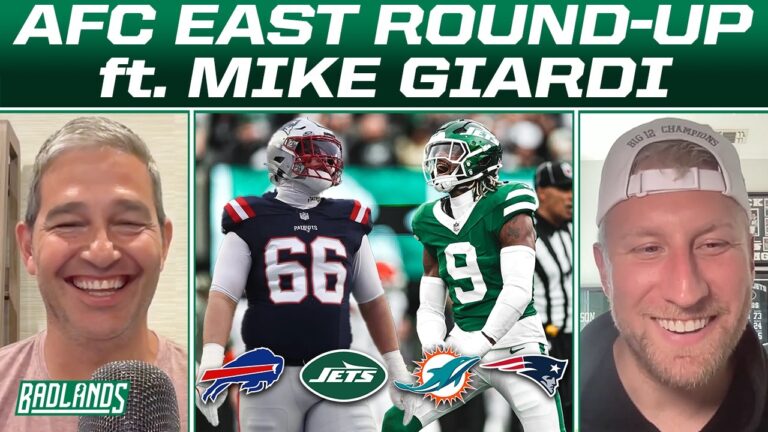 Who is the 2026 favorite in the AFC EAST?! (FULL BADLANDS)