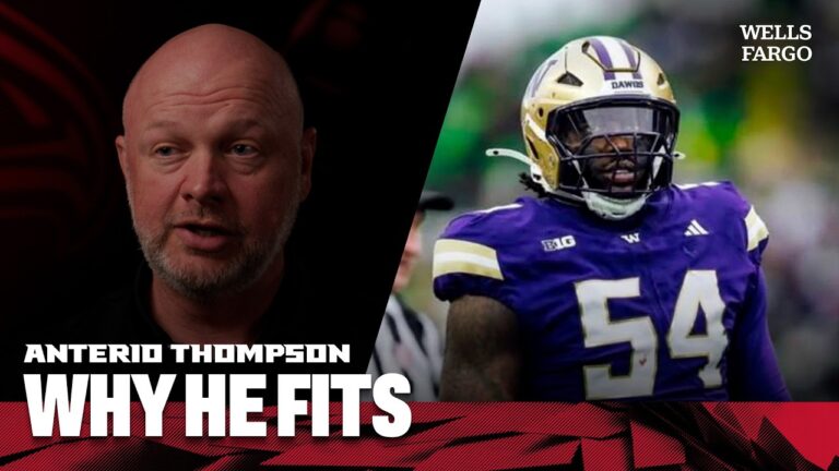 Why the Atlanta Falcons drafted Anterio Thompson 2026 NFL Draft