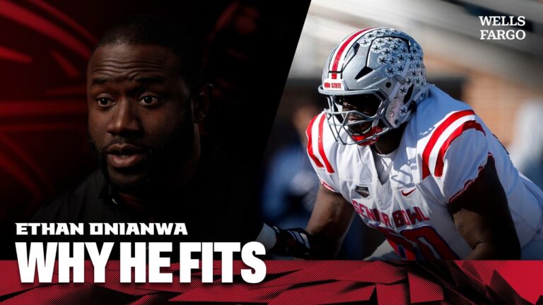 Why the Atlanta Falcons drafted Ethan Onianwa 2026 NFL Draft