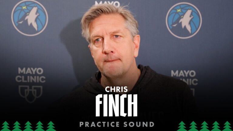 With Our Guys, We Have The Ability To Go Different Places. Chris Finch Practice Sound 05.02.26