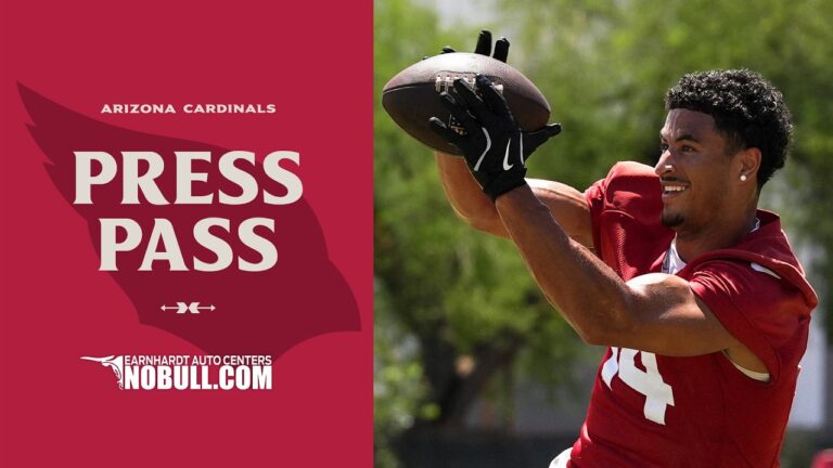 WR Michael Wilson Press Conference AZ Cardinals