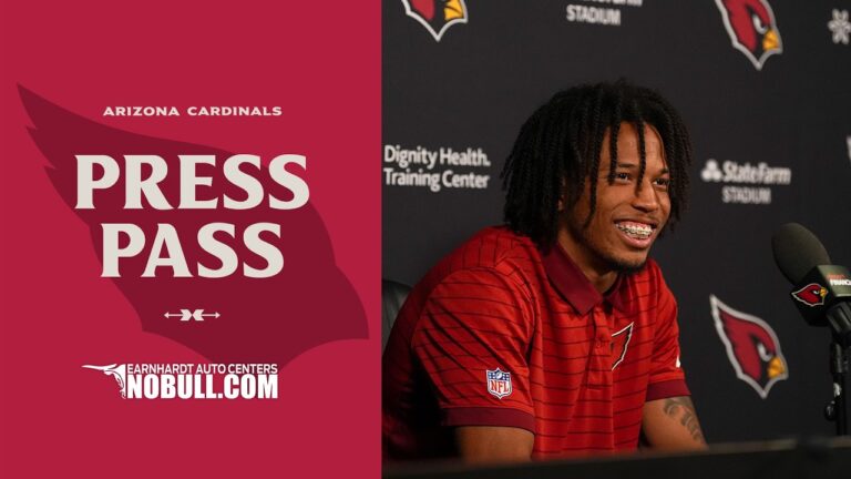 WR Reggie Virgil Introductory Press Conference AZ Cardinals