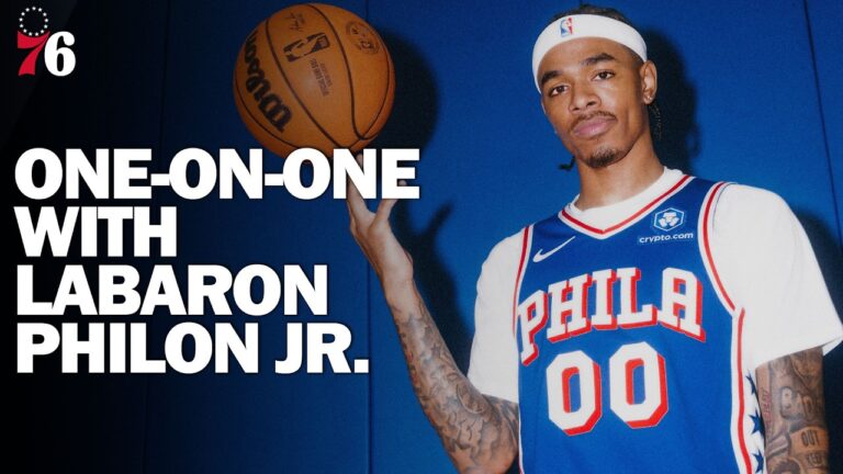 1-on-1 Interview with Labaron Philon Jr. Get to Know the Sixers Talented Rookie