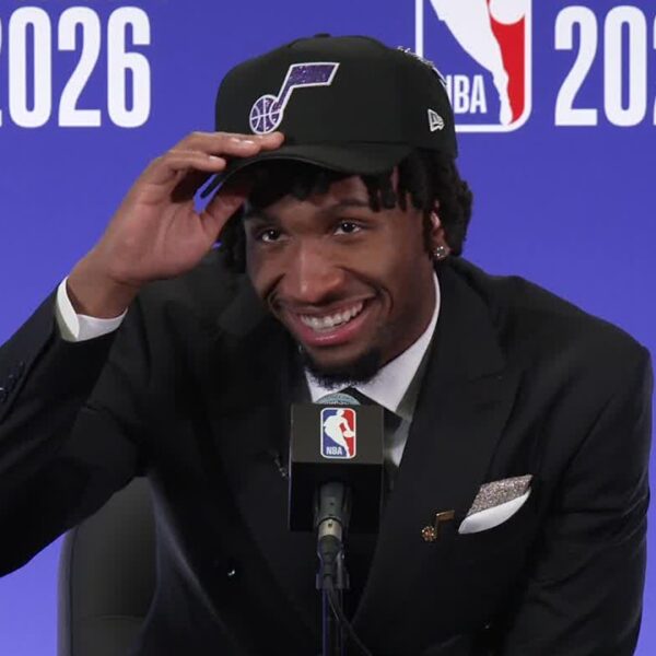 2 Overall Pick Darryn Peterson’s 2026 NBA Draft Press Conference
