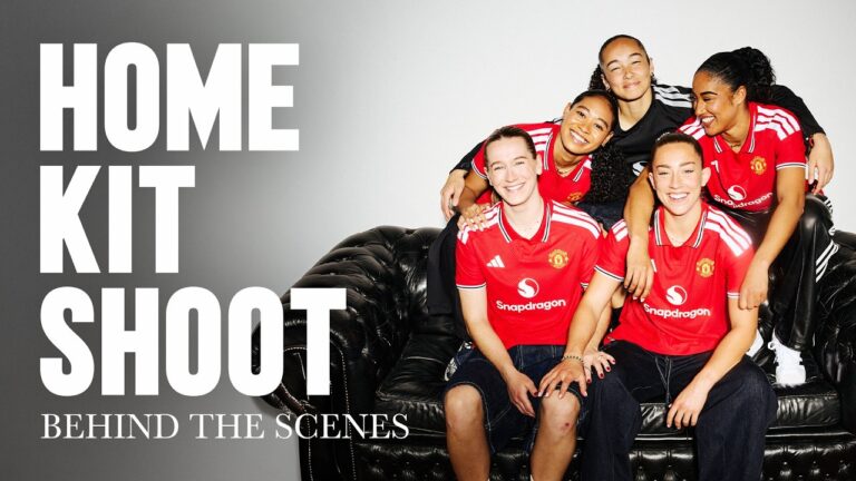 2026 27 Home Kit Shoot Behind The Scenes