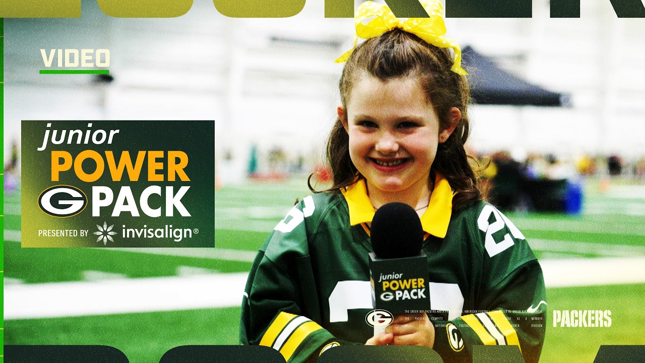 2026 Junior Reporter interviews Packers at the kids’ clinic