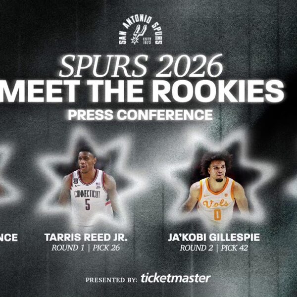 2026 Spurs NBA Draft Class Introduction